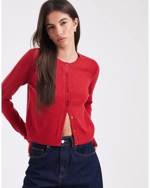 Hollister Classic Cardigan - Red