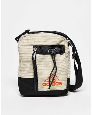 adidas Originals Borsa A Tracolla Kaki - Nero