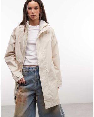 The North Face W Packable Shell Parka - Natural