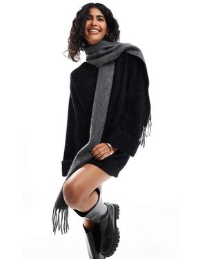 ASOS Wool Mix Scarf - Black