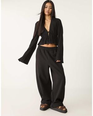 Stradivarius – hemd - Schwarz