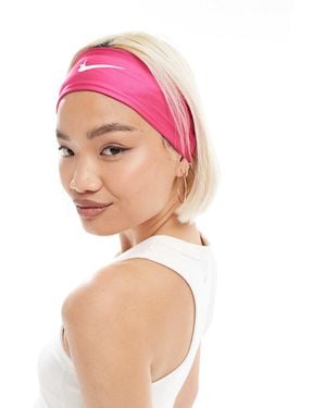 Nike Fury classic - bandeau en tissu dri-fit - rose et
