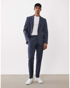 ASOS Slim Suit Trousers - Blue