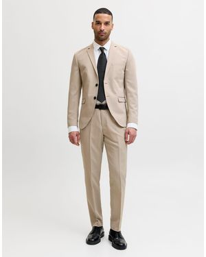 Jack & Jones Franco Blazer Monopetto Super Slim Fit - Neutro
