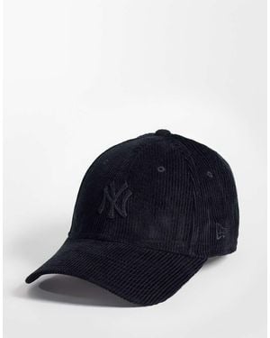 KTZ Ny Yankees Logo 9Forty Tonal Cord Cap - Blue