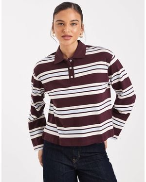 Vero Moda – rugby-polohemd - Rot