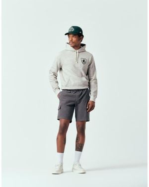 ASOS Pantalones Cortos Grises Cargo De Largo Medio De
