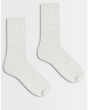 Carhartt – madison – 2er-pack socken - Weiß