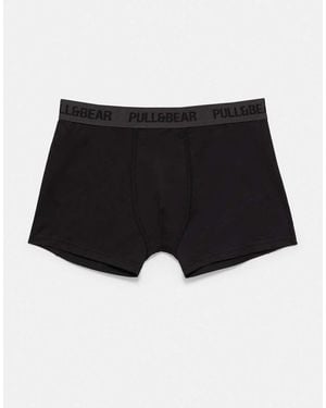 Pull&Bear Confezione Da 3 Boxer - Nero