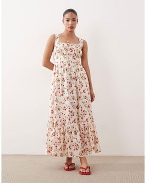 New Look – midi-trägerkleid - Pink
