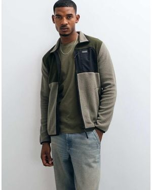 Regatta Frankie Borg Colour Block Cosy Fleece - Green