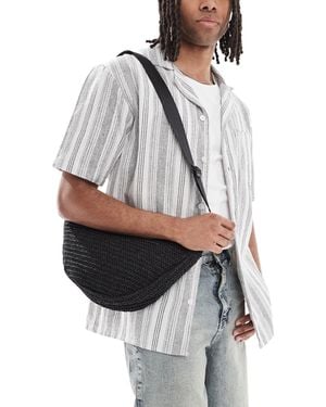 Jack & Jones Sac bandoulière au crochet - Gris
