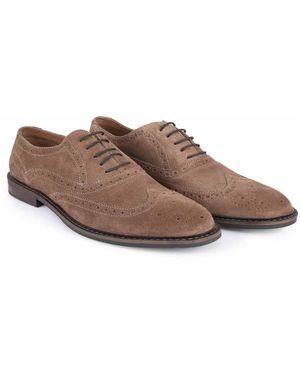 Thomas Crick 'Waldew' Leather Oxford Formal Lace-Up Shoes - Brown