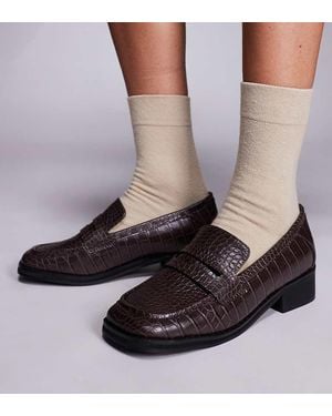 Public Desire Decaf Loafers - Brown