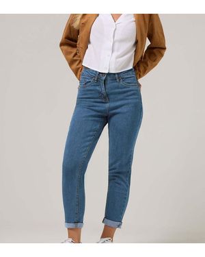 PixieGirl Petite Mom Jeans - Blue