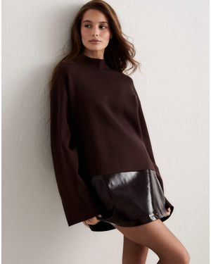 Aim'n Perfect - pull à manches longues - chocolat - Marron