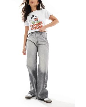 Stradivarius Str baggy Jeans - Grey