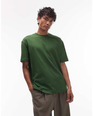 TOPMAN Camiseta Extragrande De - Verde