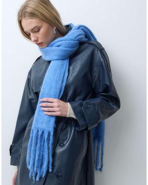 Threadbare Oversized Sjaal - Blauw