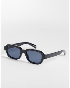 Jack & Jones Rectangle Sunglasses - Blue