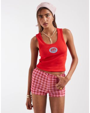 ASOS Scoop Neck Vest - Red
