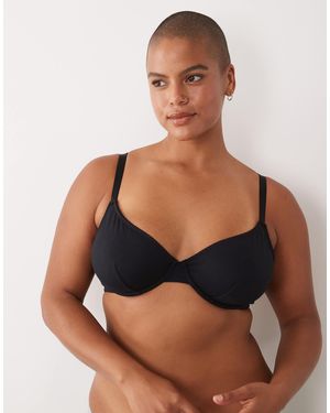 ASOS Asos Design Curve Cotton Underwire Bra - Black
