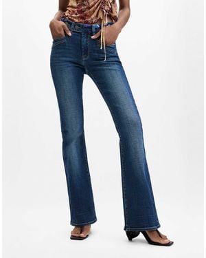 Desigual Flare-jeans - Blau