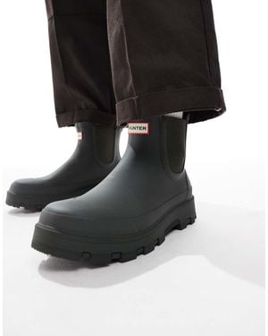 HUNTER Botines Chelsea Caquis Elements De - Negro
