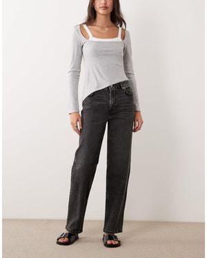 Miss Selfridge – jeans - Weiß