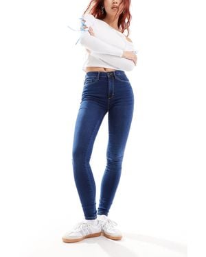 ONLY Royal High Waisted Skinny Jeans - Blue