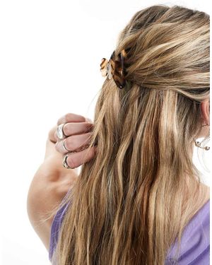 SUI AVA Fermaglio Per Capelli Piccolo - Marrone
