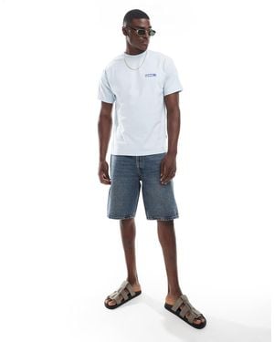 Dr. Denim Dash Regular Fit Mid Waist Shorts - Blue