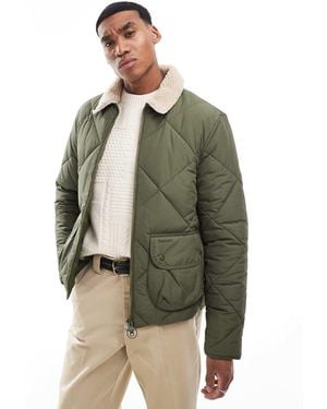 Barbour Angler Quilted Jacket - Green