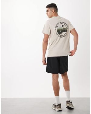 Columbia Csc Outdoor Back Graphic T-shirt - White