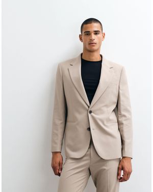 ASOS Schmal geschnittener anzugblazer - Natur
