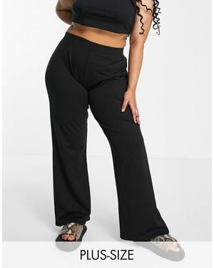 ONLY High Waisted Flare Pants - Black