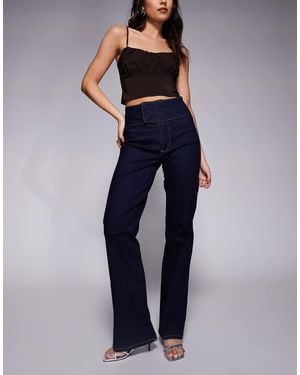 ASOS Tab Detail Jean - Blue