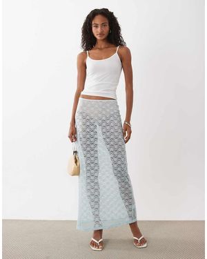 Motel Surina Lace Skirt - White