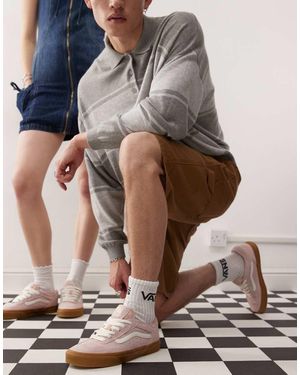 Vans Zapatillas De Deporte Con Suela De Goma Rowley Classic De - Rosa