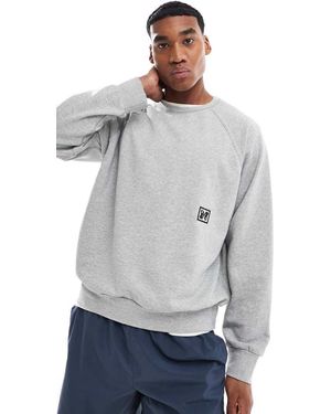 Nike Heritage Dri-fit Fleece Sweatshirt - Grey