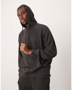 New Look Washed Hoodie Co-Ord - Grey