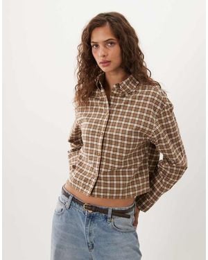 Barbour Fawne Long Sleeve Tartan Check Shirt - Brown