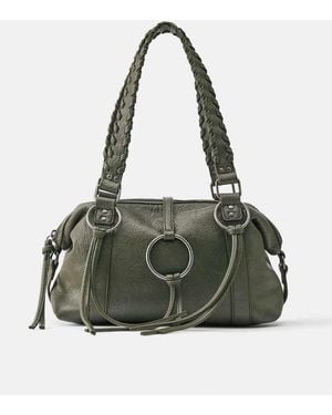 Pull&Bear Ring Detail Shoulder Bag - Green