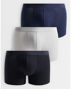 ASOS 3 Pack Boxers - Blue