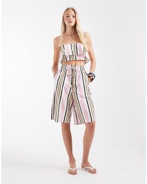 ASOS Longline Shorts - White