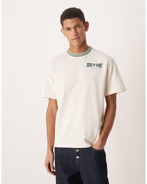 House Of Sunny Community Oversized Short Sleeve Tee - White