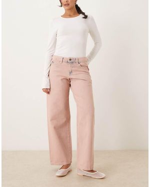 Dickies Vaqueros Lavado De Corte Ancho Y Estilo Mecánico De - Neutro
