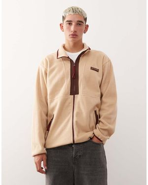 Columbia Backbowl Ii Full Zip Fleece Full Zip Fleece - Natural