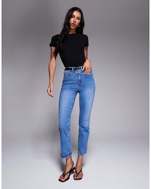 GOOD AMERICAN Always Fits Good Legs Straight Jeans - Blue