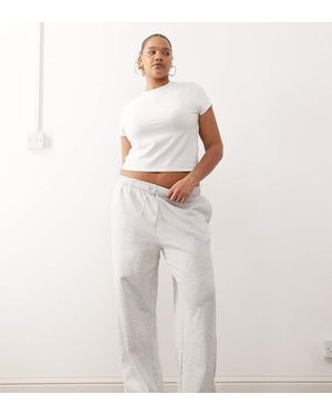 Collusion Plus Washed Straight Leg jogger - Natural